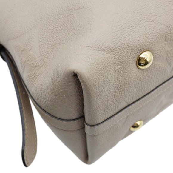 Louis Vuitton  Carryall MM Empreinte Leather Shoulder Bag Beige - Picture 10 of 14